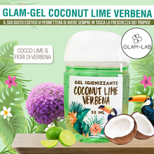 Carica l'immagine nel visualizzatore di Gallery, Glam-Gel Coconut Lime Verbena